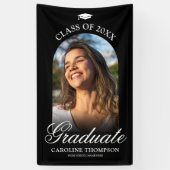 Afstuderen foto spandoek (Verticaal)