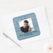 Afstuderen Foto-Stickers - HAMbyWG Vierkante Sticker (Envelop)