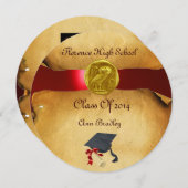 AFSTUDEREN FOTO TEMPLATE GOLD OWL KAART (Voorkant / Achterkant)