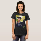 Afstuderen Foto Trotse moeder T-shirt (Voorkant volledig)