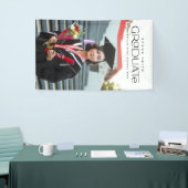 Afstuderen fotobanner spandoek (Beurs)