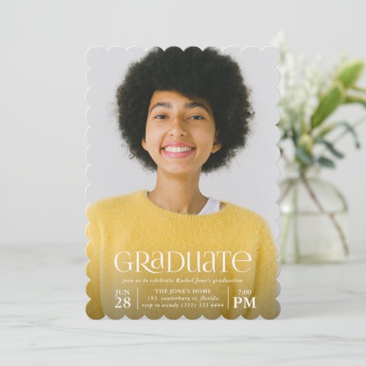 Afstuderen fotograaf kaart (Staand voorkant)