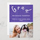 Afstuderen Fotokaart Feestdagenkaart (Voorkant / Achterkant)