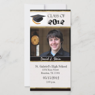 Afstuderen-fotokaart Sjabloon