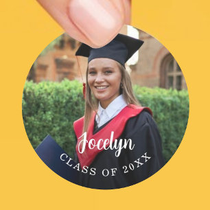 Afstuderen Fotoklas van 2025 Ronde Sticker