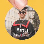 Afstuderen Fotoklas van 2025 Ronde Sticker