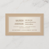 Afstuderen Fotonaamkaarten handgeschreven script Contactkaartje (Achterkant)