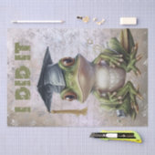 Afstuderen Frog Waterverf Tissuepapier (Craft)