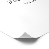 Afstuderen Gastboek Alternatief Significable Poste Poster (Hoek)