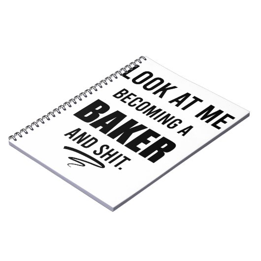 Afstuderen gebak Afstuderen Notitieboek (Linkerzijde)