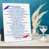 Afstuderen gedicht fotoplaat (Zijkant)