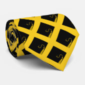 Afstuderen Geel Stropdas (Opgerold)