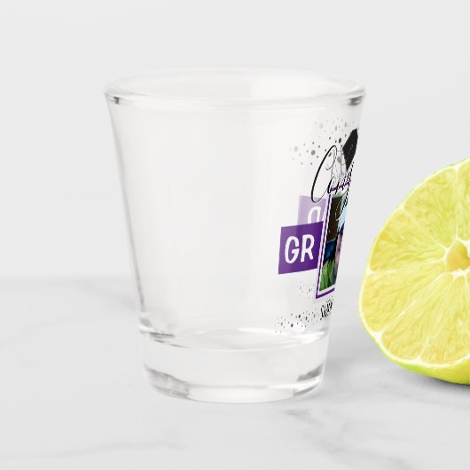 Afstuderen Gefacteerde AFSTUDEERDER Naam en Foto P Shot Glas (Links)