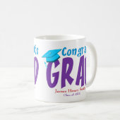 Afstuderen - Gefeliciteerd Custom Koffiemok (Voorkant rechts)