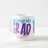 Afstuderen - Gefeliciteerd Custom Koffiemok (Voorkant links)