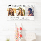 Afstuderen Gefeliciteerd Foto Collage Welkom Spandoek (Insitu)