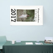Afstuderen Gefeliciteerd Foto Yard Sign Spandoek (Beurs)