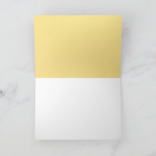 Afstuderen Gefeliciteerd Gold Star Kaart (Binnen)