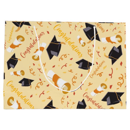 Afstuderen gefeliciteerd groot cadeauzakje (Achterkant)