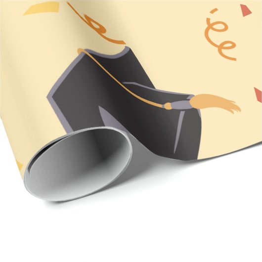 Afstuderen gefeliciteerd inpakpapier (Rol Hoek)