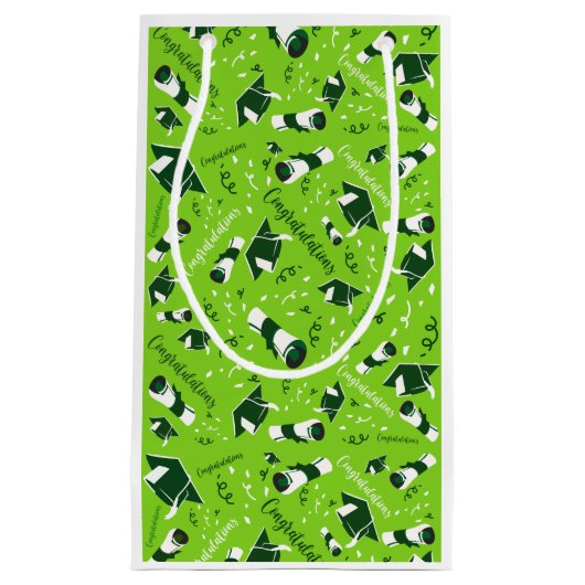 Afstuderen gefeliciteerd klein cadeauzakje (Voorkant)