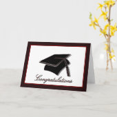 Afstuderen Gefeliciteerd met je afstudeerdiploma Kaart (Gele Bloem)