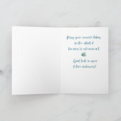 Afstuderen Gefeliciteerd Pet en diploma Kaart (Binnen)