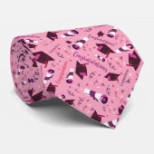 Afstuderen gefeliciteerd stropdas (Opgerold)