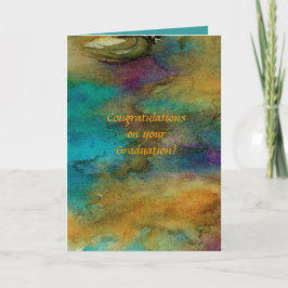 Afstuderen Gefeliciteerd Wenskaart Kaart