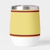 Afstuderen Gepersonaliseerde Maroon en Goud Pet (Achterkant)