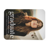 Afstuderen geraffineerde foto magneet (Horizontaal)