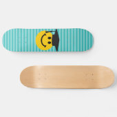 Afstuderen gezicht skateboard (Horizontaal)