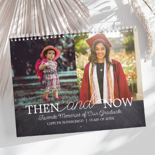Afstuderen Gift Foto Collage Herinneringen Kalender