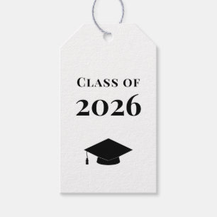 Afstuderen Gift Label, Klasse 2022 Label, Kraft Cadeaulabel