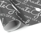 Afstuderen Gift Wrapper Cadeaupapier (Rol Hoek)