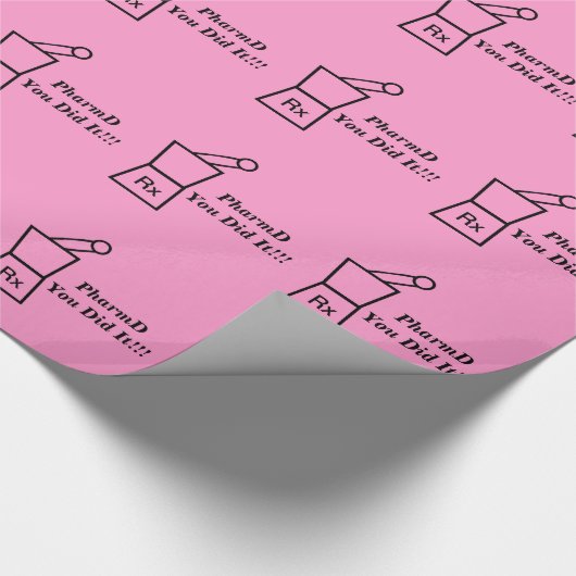 Afstuderen Gift Wrapping Paper Cadeaupapier (Hoek)