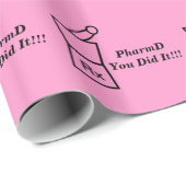 Afstuderen Gift Wrapping Paper Cadeaupapier (Rol Hoek)