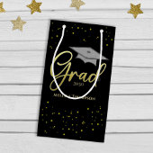 Afstuderen Gold Afstuderen Script Pet Eenvoudig Af Klein Cadeauzakje