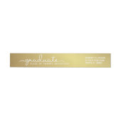 Afstuderen Gold | Witte handomdraai met briefkast (Individueel)