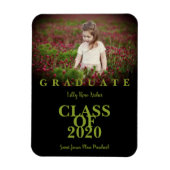 Afstuderen Groene Foto van het Afstuderen van de S Magneet (Verticaal)