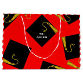 Afstuderen Grote Geschenktas Groot Cadeauzakje (Achterkant)