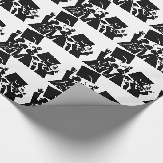 Afstuderen Group Class of 20?? Cadeaupapier (Hoek)