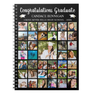 Afstuderen Guestbook Memory Book Photo Collage Notitieboek