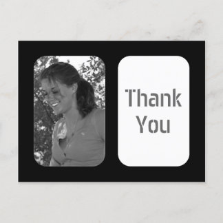 Afstuderen Hartelijk dank Briefkaart