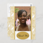 Afstuderen Hartelijk dank Briefkaart (Voorkant / Achterkant)