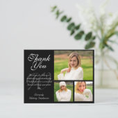  Afstuderen - Hartelijk dank - Kaart 3 Foto's (Staand voorkant)