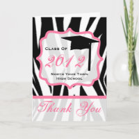 Afstuderen Hartelijk dank - Klasse van Zebra 2012