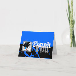 Afstuderen Hartelijk dank voor uw creditcard Diplo Bedankkaart