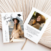 Afstuderen Hartelijk dank! White Arch Bedankkaart