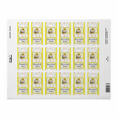 Afstuderen Hershey Miniatuur Snoep Wrapper Labels (Full Sheet)